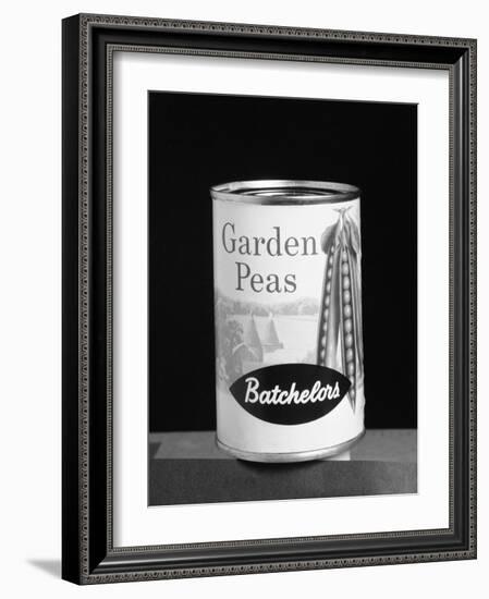 Batchelors Garden Peas Tin, 1963-Michael Walters-Framed Photographic Print
