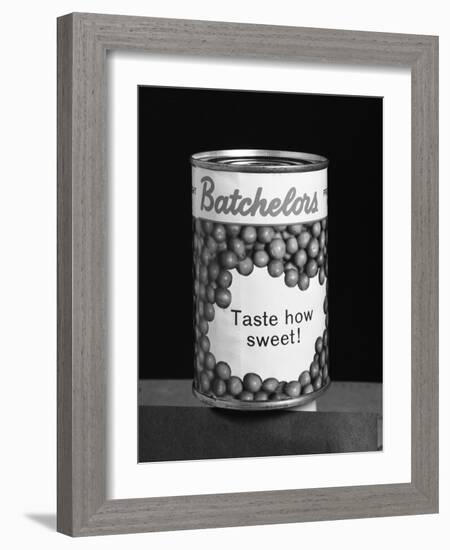 Batchelors Peas Tin, 1963-Michael Walters-Framed Photographic Print