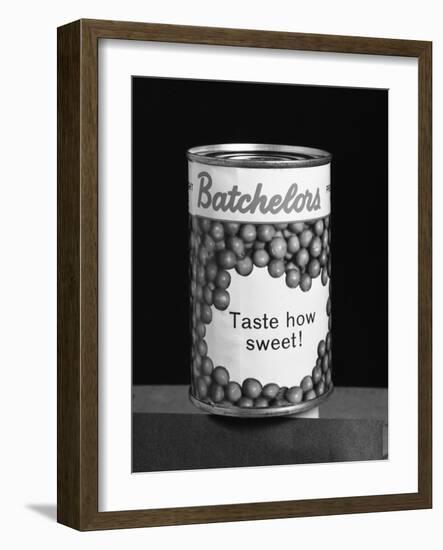 Batchelors Peas Tin, 1963-Michael Walters-Framed Photographic Print