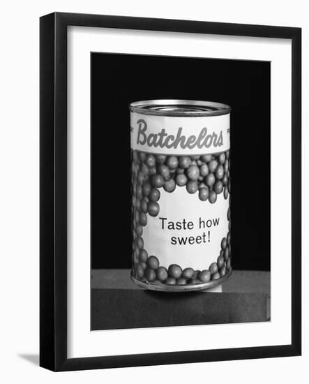 Batchelors Peas Tin, 1963-Michael Walters-Framed Photographic Print