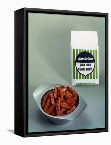 Batchelors Quick Dried Carot Strips, 1966-Michael Walters-Framed Premier Image Canvas