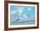 Bateau a L'Estuaire De La Seine-Eug?ne Boudin-Framed Giclee Print