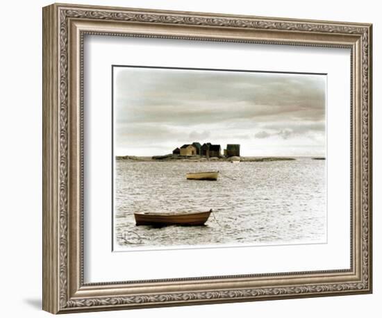 Bateau Flottant-Joane Mcdermott-Framed Art Print