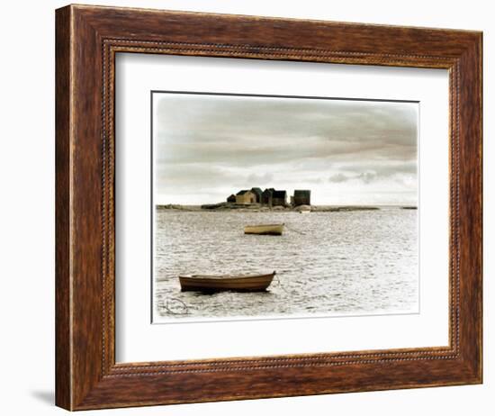 Bateau Flottant-Joane Mcdermott-Framed Art Print