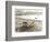 Bateau Sur Plage-Jean Onesti-Framed Art Print