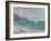 Bateaux Devant Les Falaises De Pourville, 1882-Claude Monet-Framed Giclee Print