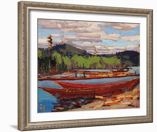 Bateaux-Tom Thomson-Framed Giclee Print