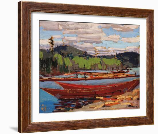 Bateaux-Tom Thomson-Framed Giclee Print