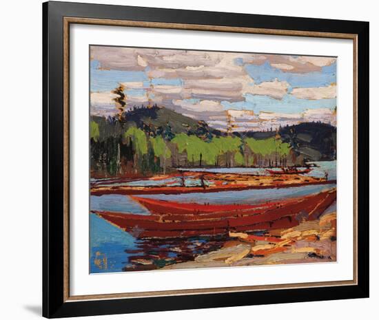 Bateaux-Tom Thomson-Framed Giclee Print