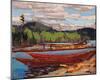 Bateaux-Tom Thomson-Mounted Giclee Print