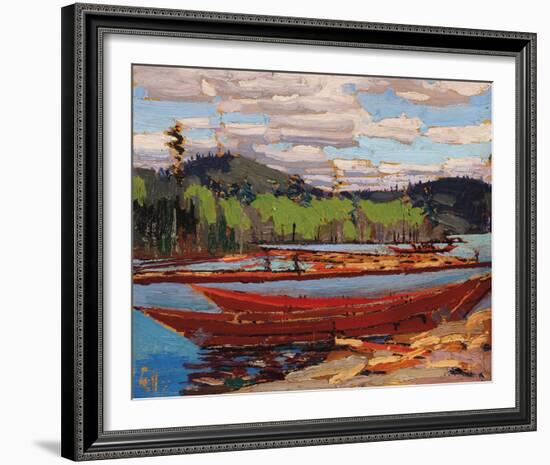 Bateaux-Tom Thomson-Framed Giclee Print