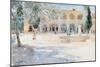 Batei Mahase Square, Old Jerusalem, 2019 (W/C on Paper)-Lucy Willis-Mounted Giclee Print