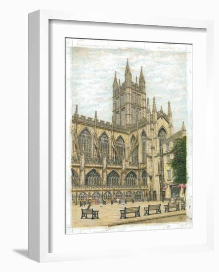 Bath Abbey, 2003-Matthew Grayson-Framed Giclee Print