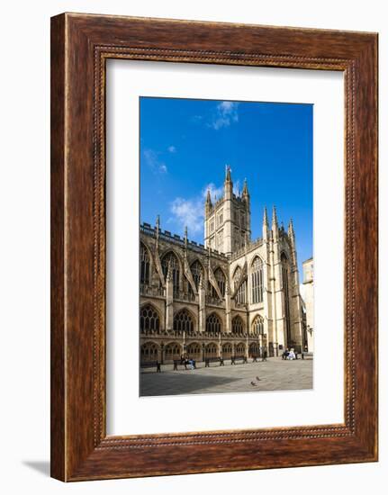 Bath Abbey, Bath, UNESCO World Heritage Site, Avon and Somerset, England, United Kingdom, Europe-Matthew Williams-Ellis-Framed Photographic Print