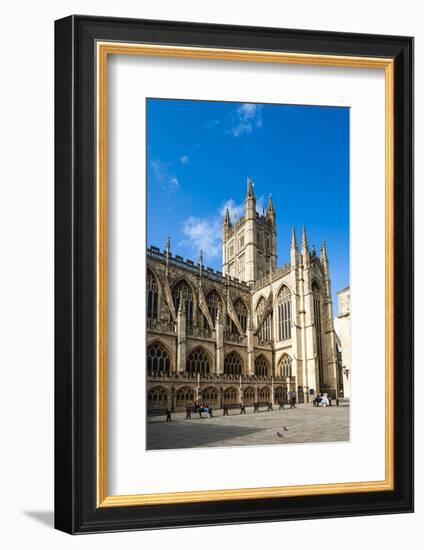 Bath Abbey, Bath, UNESCO World Heritage Site, Avon and Somerset, England, United Kingdom, Europe-Matthew Williams-Ellis-Framed Photographic Print