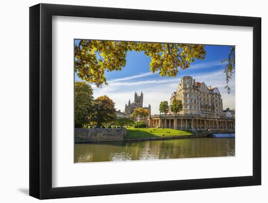 Bath Abbey, Bath, UNESCO World Heritage Site, Avon, Somerset, England, United Kingdom, Europe-Billy Stock-Framed Photographic Print