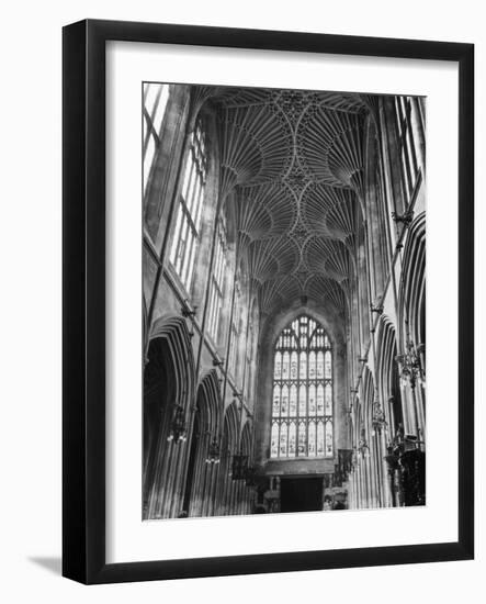 Bath Abbey Ceiling-null-Framed Photographic Print