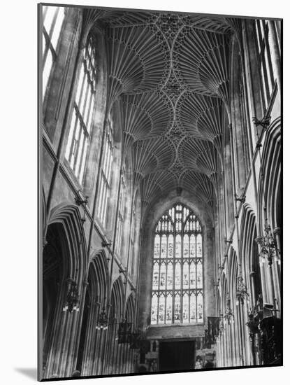 Bath Abbey Ceiling-null-Mounted Photographic Print