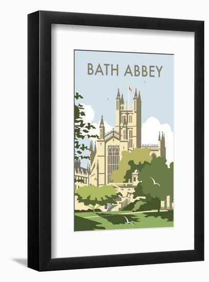 Bath Abbey - Dave Thompson Contemporary Travel Print-Dave Thompson-Framed Giclee Print