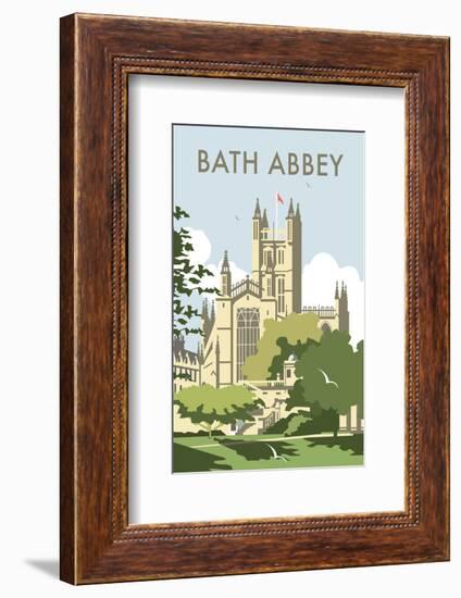 Bath Abbey - Dave Thompson Contemporary Travel Print-Dave Thompson-Framed Giclee Print