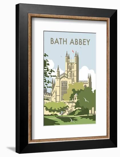 Bath Abbey - Dave Thompson Contemporary Travel Print-Dave Thompson-Framed Giclee Print