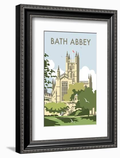 Bath Abbey - Dave Thompson Contemporary Travel Print-Dave Thompson-Framed Giclee Print