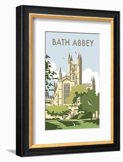 Bath Abbey - Dave Thompson Contemporary Travel Print-Dave Thompson-Framed Giclee Print