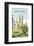 Bath Abbey - Dave Thompson Contemporary Travel Print-Dave Thompson-Framed Giclee Print