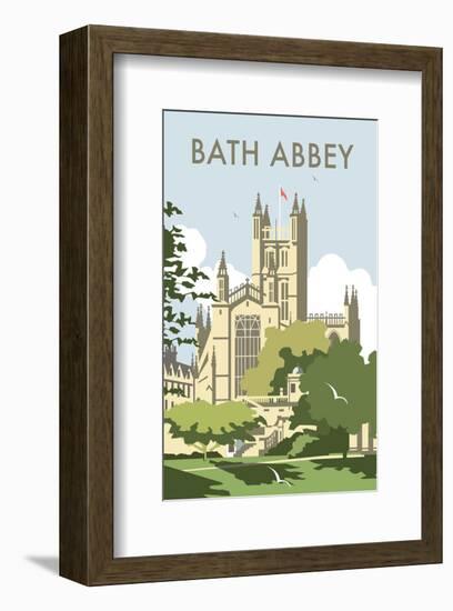 Bath Abbey - Dave Thompson Contemporary Travel Print-Dave Thompson-Framed Giclee Print