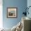 Bath Accessories I - Blue Powder-Gregory Gorham-Framed Premium Giclee Print displayed on a wall