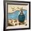 Bath Accessories IV - Blue Lotion-Gregory Gorham-Framed Premium Giclee Print