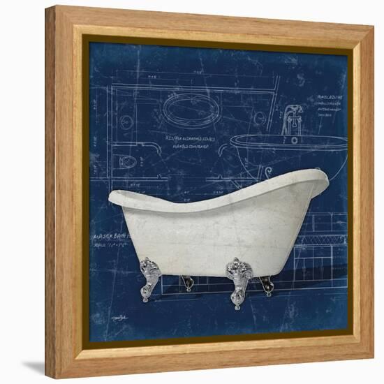 Bath Blues 2-Diane Stimson-Framed Stretched Canvas