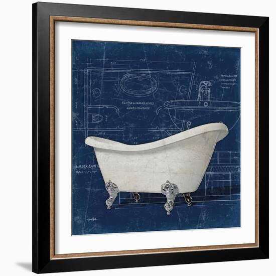 Bath Blues 2-Diane Stimson-Framed Art Print