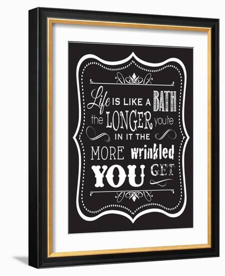 Bath_Chalk-07-Melody Hogan-Framed Art Print