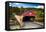 Bath Covered Bridge, New Hampshire-George Oze-Framed Premier Image Canvas