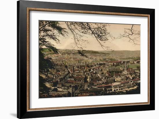 Bath from Beechen Cliff, C1925-null-Framed Giclee Print