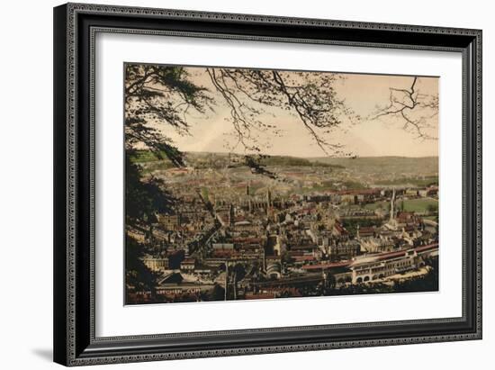 Bath from Beechen Cliff, C1925-null-Framed Giclee Print