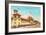 Bath House, Redondo Beach-null-Framed Art Print