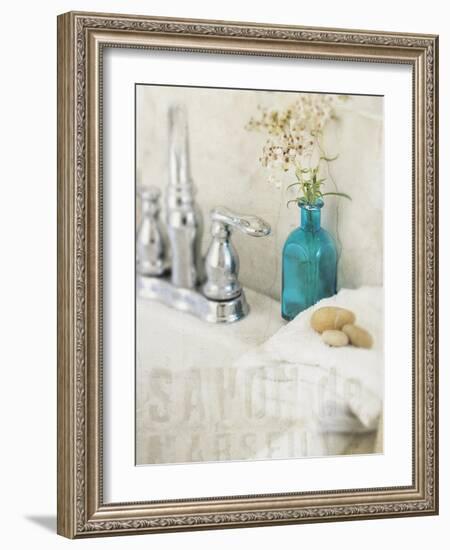 Bath II-Amy Melious-Framed Art Print