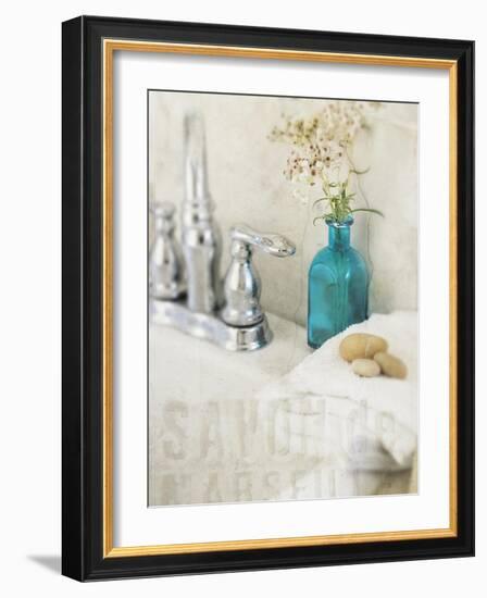 Bath II-Amy Melious-Framed Art Print