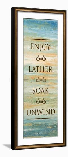 Bath in Abstract I-Roberto Gonzalez-Framed Art Print