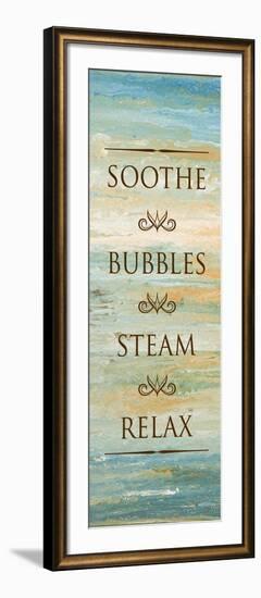 Bath in Abstract II-Roberto Gonzalez-Framed Art Print