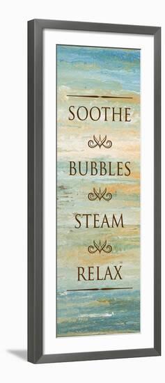 Bath in Abstract II-Roberto Gonzalez-Framed Art Print