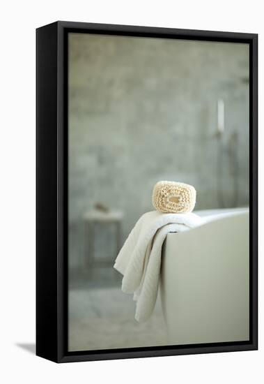 Bath is Ready II-Karyn Millet-Framed Premier Image Canvas