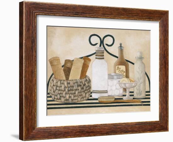 Bath Shelf I-Kay Lamb Shannon-Framed Art Print