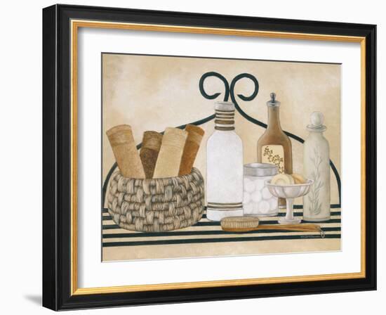 Bath Shelf I-Kay Lamb Shannon-Framed Art Print