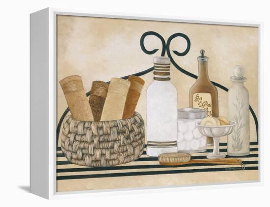 Bath Shelf I-Kay Lamb Shannon-Framed Stretched Canvas