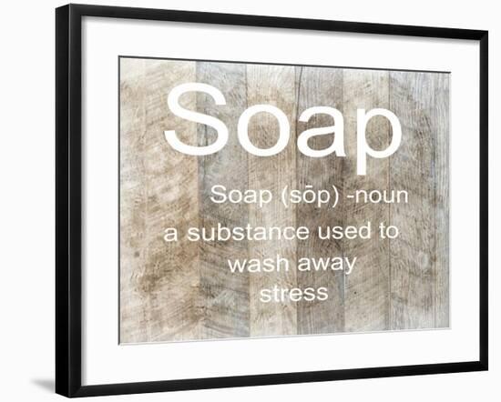 Bath Soap-Sheldon Lewis-Framed Art Print