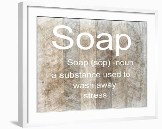 Bath Soap-Sheldon Lewis-Framed Art Print