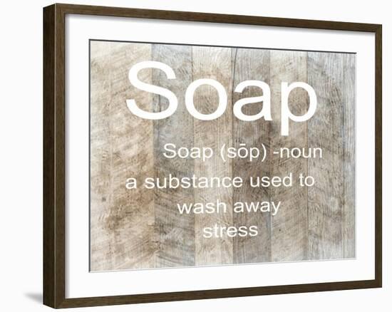 Bath Soap-Sheldon Lewis-Framed Art Print